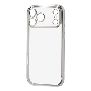 レイ・アウト iPhone 18 Pro Max用 / 17 Pro Max用  / ソフトケース 精密設計 フレームメッキ / シルバー RT-P59PFC2/SVM-イメージ1