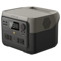 EcoFlow ZMR610BJP ポータブル電源(512Wh) RIVER 2 Max |エディオン
