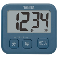 タニタ 薄型タイマー ブルー TD408BL