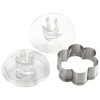 タイガークラウン クッキー抜き型 にこにこフェイス はな No.1959 FC593LK-3896360