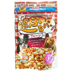 ドギーマンハヤシ おなかにやさしい ワンワン超ぷちパン 120g ﾜﾝﾜﾝﾁﾖｳﾌﾟﾁﾊﾟﾝ120G-イメージ1