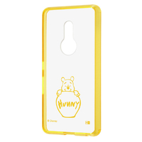 レイアウト arrows Be4 Plus用ハイブリッドケース Charaful ディズニーキャラクター プー RT-DARB4PUC/POM