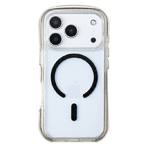 サンクレスト iPhone18 Pro/17 Pro用 AIR SHOCK MAX ブラックラメ I40RIJA02-イメージ2