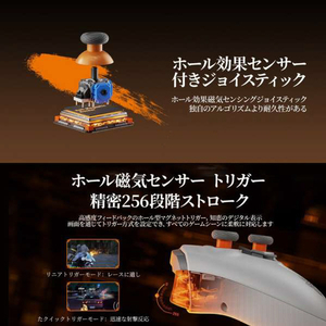 BIGBIGWON BIGBIG WON 無線/有線 ゲームコントローラー  多機能液晶画面搭載 AETHER グレー AETHER-イメージ9
