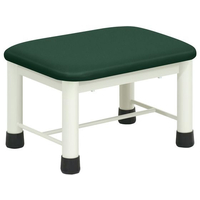 高田ベッド 足踏み台(ミニステップ)ビニルレザーメディグリーン 25cm FCG349E-23-2769-0215