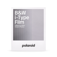 POLAROID B&W i-Type Film White Frame (8枚) 6001JP