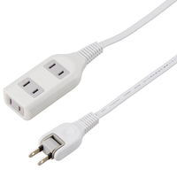 ヤザワ 耐トラ付タップ(3個口・5m) ホワイト Y02S305WH