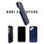 ABBI SIGNATURE iPhone 14 Pro用LIPARI イタリアンレザーバックカバー ブラック ABS24081I14PBK-イメージ5