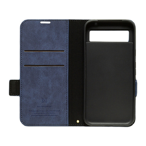 NATURAL design Google Pixel 8a用カード入れ・スタンド機能付手帳型ケース STYLE NATURAL ブルー GP8A-VS07-イメージ3