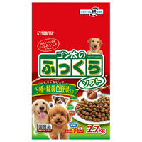 サンライズ 成犬用ゴン太のふっくらソフト 9種の緑黄色野菜入り(2．7kg) ｺﾞﾝﾀﾉﾌﾂｸﾗｿﾌﾄ9ｼﾕﾔｻｲ2.7K