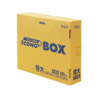 日本サニパック エコノプラスBOX特大 半透明 50枚 F851882-E-09