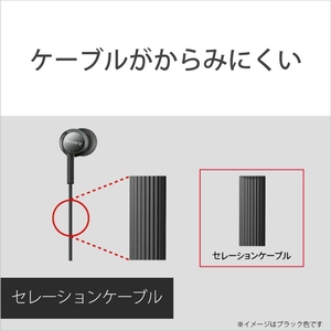 SONY 密閉型インナーイヤーレシーバー ライトブルー MDREX155APL-イメージ3