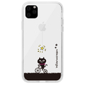 abbi FRIENDS iPhone 11 Pro用クリアケース ネコマンジュウ サイクリング ABF17081I58R