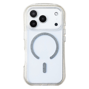 サンクレスト iPhone18 Pro/17 Pro用 AIR SHOCK MAX シルバーラメ I40RIJA03-イメージ2