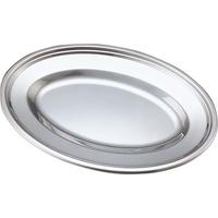 イケダ IKD 抗菌小判皿 12インチ FCM8096-010325002