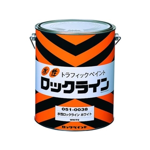 ロックペイント 水性ロックライン ホワイト 3L FC531HR-3228771-イメージ1