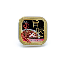 ペットプロジャパン 旨味グルメトレイ 15歳チキン・ビーフ&野菜100g FC490PK