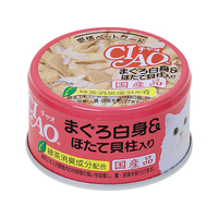 いなば CIAO ホワイティ まぐろ白身ほたて貝柱入り85g F411677-A-82