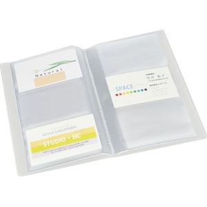 プラス クリアーファイル ハンディサイズ 120枚ファイリング FCF487T-FL-301NS/82-435-イメージ3