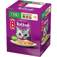 マースジャパンリミテッド カルカンパウチ やわらかパテ まぐろ 無添加60g×8 ｶﾙｶﾝﾊﾟｳﾁﾏｸﾞﾛﾑﾃﾝｶ8ｺ