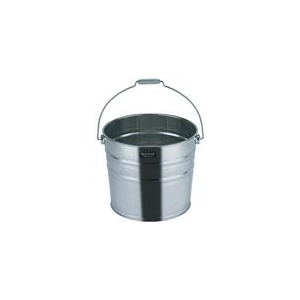 トラスコ中山 TRUSCO　18－8ステンレスバケット　A型つる付　18L　300XH345 T-MNM-18A-イメージ1