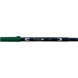 トンボ鉛筆 デュアルブラッシュペン ABT Sea Green F039994-AB-T346-イメージ1