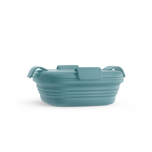 stojo 弁当箱 stojo BOX 700ml 1段 大人 食洗機 電子レンジ 折りたためる EUCALYPTUS BX24-EUC-イメージ14