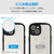 エレコム iPhone 15用TOUGH SLIM LITE フレームカラー 極限 ブラック PM-A23ATSLFCKBK-イメージ7