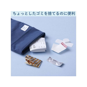 キングジム ホルポ ごみ箱ポーチ 二つ折りサイズ ピンク FCP25975730ﾋﾝ-イメージ3