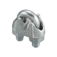 トラスコ中山 TRUSCO　ワイヤークリップ　スチール製　9mm用 TWC-09