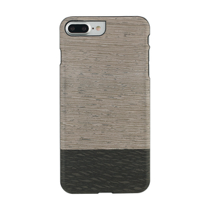 Man & Wood iPhone8 Plus/7 Plus用天然木ケース Lattis ブラックフレーム I8082I7P-イメージ1