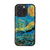 ikins iPhone 16 Pro用MagSafe対応天然貝ケース ゴッホ 名画シリーズ 星月夜 I27082I16PR-イメージ1