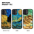ikins iPhone 16 Pro用MagSafe対応天然貝ケース ゴッホ 名画シリーズ 星月夜 I27082I16PR-イメージ3