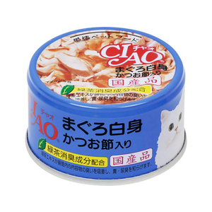 いなば CIAO まぐろ白身 かつお節入り 85g F411678-A-85-イメージ1