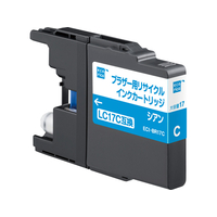 エコリカ ブラザー用リサイクルインクカートリッジLC17C F017658-ECI-BR17C