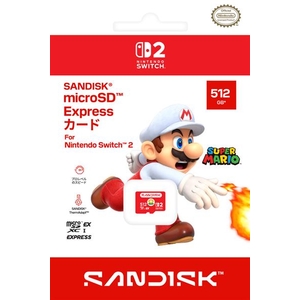 サンディスク SanDisk microSD Express Card 512GB for Nintendo Switch 2 BEEASD02C-イメージ1