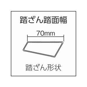 ピカコーポレイション 折りたたみ作業台AG型 高さ43cm FC612HA-3266371-イメージ2
