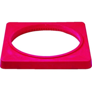 三甲 樹脂製カラーコーンベット(2.0kg)赤 8Y0079 赤36036 FC219GK-7568533-イメージ1