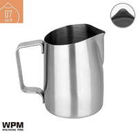 WPM ミルクピッチャー450ml シャープスパウト ステンレス HC7107ST