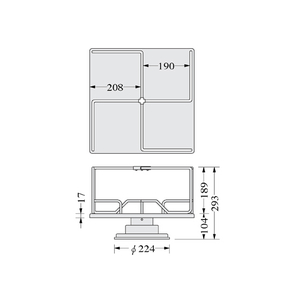 ライオン事務器 回転本立 BS型 F859678-22473-イメージ2