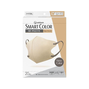 ユニ・チャーム SMARTCOLOR ふつう ベージュ×チョコレート 20枚 FCE912U-イメージ1
