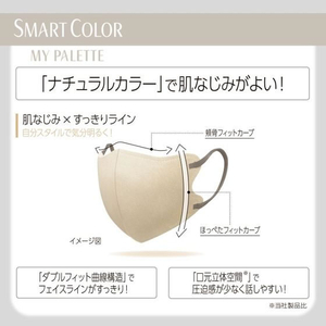 ユニ・チャーム SMARTCOLOR ふつう ベージュ×チョコレート 20枚 FCE912U-イメージ2