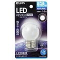 エルパ LED電球 E26口金 全光束60lm(1．4Wミニボールタイプ相当) 昼白色 1個入り elpaball mini LDG1N-G-G250