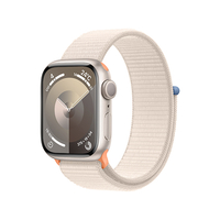 Apple Apple Watch Series 9(GPSモデル)- 41mm スターライトアルミニウムケースとスターライトスポーツループ MR8V3JA
