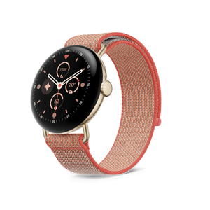 Google Google Pixel Watch(41 mm) パフォーマンス ループバンド ワンサイズ Canyon / Champagne Gold ステンレススチール ラグ GA11689-WW-イメージ2