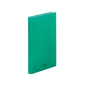 リヒトラブ AQUA DROPs クリヤーブック A4タテ 40ポケット 緑 FC32996-N5001-7-イメージ1