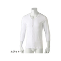 ケアファッション 7分袖ワンタッチシャツ(2枚組)(紳士) ホワイト LL FCP5274-08981603