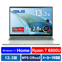 ASUS ノートパソコン Zenbook S 13 OLED アクアセラドン UM5302TA-LX444W