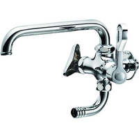 ＳＡＮＥＩ 厨房用二口横形自在水栓 E2310-13 FC872YC-1678504