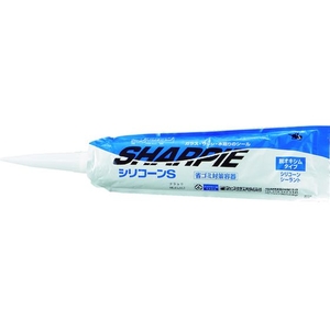 シャープ化学工業 シャープ/シーリング剤 シャーピー シリコーンSパウチ クリア 330ml クリア330 FC021FT-8165948-イメージ1